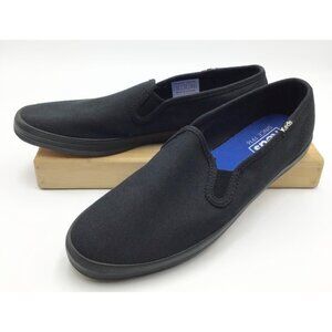 Keds Shoes Womens 7 Black *Unworn* Canvas Slip On Sneakers Casual Comfort Low